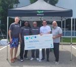 Wesco Day of Caring Make a Wish donation.